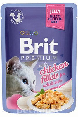 Brit Premium Куряче філе в желе для котів 85 гр 111240/463 фото