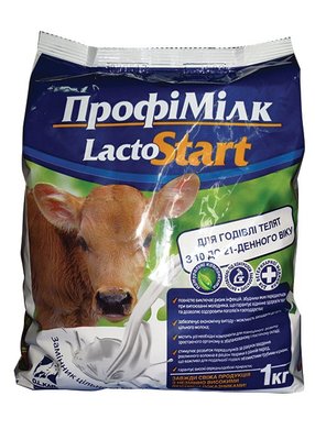 ПрофиМилк Лакто Старт для телят з 10-21 дня (замінник молока для телят), 1 кг 2668 фото