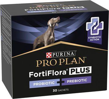 Пробиотик для взрослых собак и щенков Purina Pro Plan FortiFlora Plus для миклофлоры кишечника 30 шт по 2 г п150103 фото