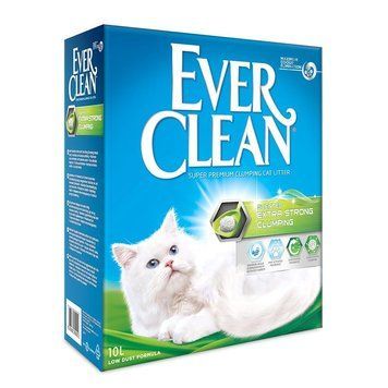 Наполнитель для кошачьего туалета Эвер Клин Ever Clean Extra Strong Clumping Scented Экстра сила с ароматом свежести, 6 л х123440 фото