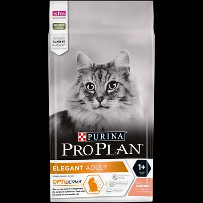 Purina Pro Plan Elegant Adult Cat 1,5 кг - корм з лососем для дорослих кішок з чутливою шкірою 10456 фото