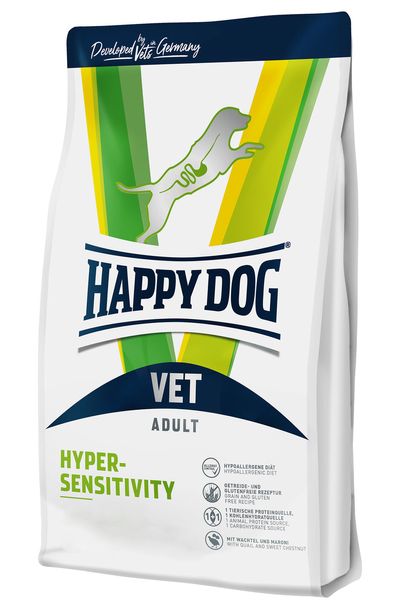 Happy Dog VET Diet Hypersensitivity диетический корм для собак при пищевой алергии, 12 кг 61035 фото