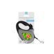 Повідець-рулетка для собак WAUDOG R-leash, малюнок "Авокадо", XS, до 12 кг, 3 м, світловідбивна стрічка чорний 8123-0048-01 фото 4