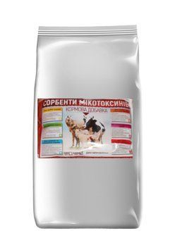 Сорбент Мікотоксинів для високоенергетичних кормів (малиновий) 1 кг Укрветбиофарм 404133 фото
