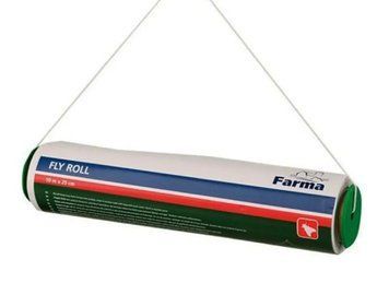 Липка стрічка від мух Farma 25 см/10м у-211107 фото