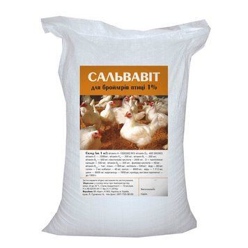 Премикс Сальвавит для бройлеров (30 кг) Круг 902003 фото