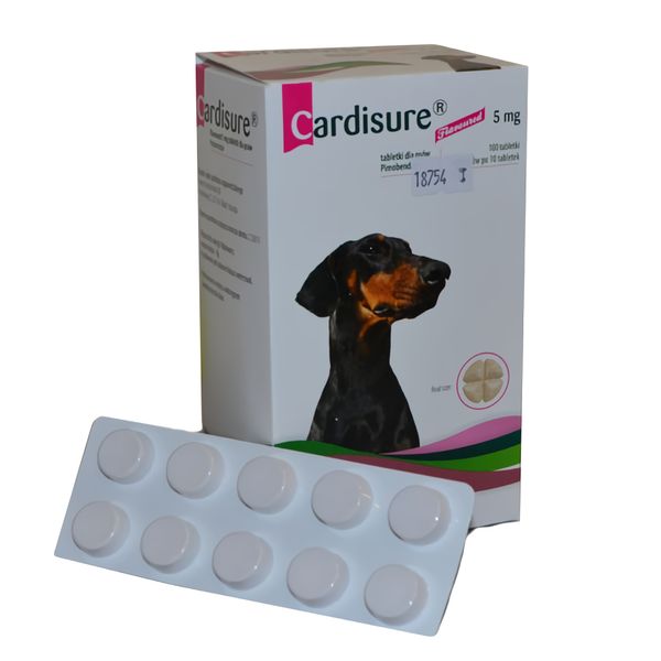 Cardisure (Кардішур) 5 мг 100 таблеток, аналог Ветмедін 905500 фото