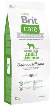 Сухой корм для собак весом от 25 кг Брит Brit Care GF Adult Large Breed Salmon & Potato 12 кг 132727/0184 фото