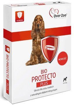 Репеллентный ошейник Over Zoo Bio Protecto Collar For Medium Dogs от блох для собак средних пород - 60 см VS-70125 фото