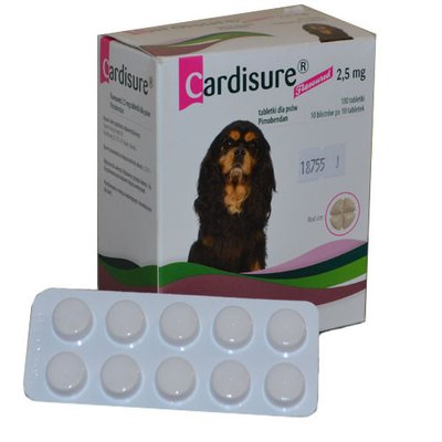 Кардишур 1.25 мг. 10 табл. (Cardisure) аналог Ветмедин 901150 фото