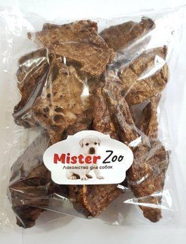 Ласощі Легені яловичі сушені 100 г Mister Zoo 555-05 фото