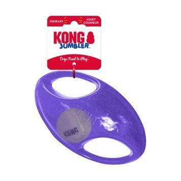 Игрушка для собак Конг KONG Jumbler Football мяч для средних и больших пород собак, размер M/L (в ассортименте) 34126 фото