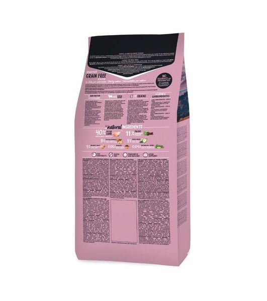 Сухий корм для собак Овнат Ownat Grain Free міні вагою від 1 до 10 кг з ягням, 400 г 701496 фото
