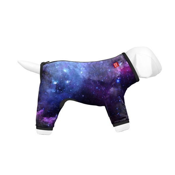 Вітровка для собак WAUDOG Clothes, малюнок "NASA21", XS22, В 30-34 см, С 19-21 см 5322-0148 фото