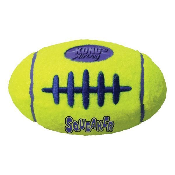 Іграшка для собак Конг KONG AirDog Squeaker Football регбі м&rsquo;яч з пискавкою, розмір M 775234 фото