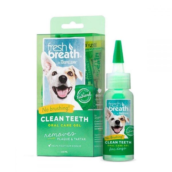 Tropiclean Clean Teeth Gel 118 мл гель для удаление зубного камня у собак (срок до 09.2025 г) 001008 фото