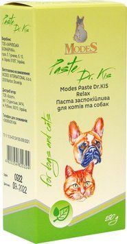 Паста успокаивающая Paste Dr.KIS Relax для кошек и собак 50 г, Modes К100130 фото