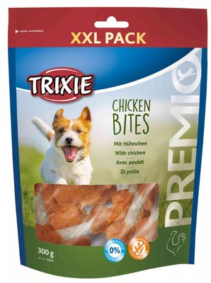 Trixie TX-31802 Premio Chicken Bites XXL 300гр - ласощі з смаженою куркою для собак TX31802 фото