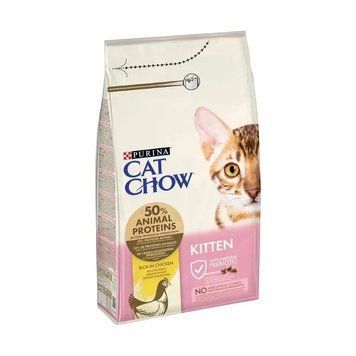 Сухий корм Cat Chow Kitten для кошенят з куркою 1.5 кг п100024-1 фото