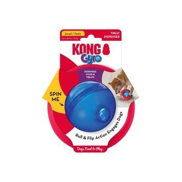 Игрушка для собак Конг KONG Gyro гироскоп для лакомства, размер S 34263 фото