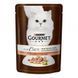 Gourmet A La Carte Кусочки с лососем, шпинатом, кабачками и зелеными бобами в подливе / 85 гр 505315 фото 1