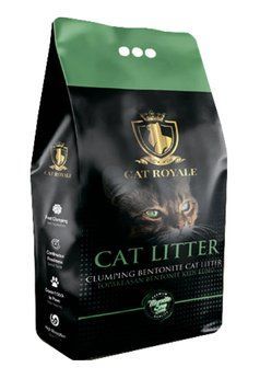 Бентонітовий наповнювач для котячого туалету CAT ROYALE натуральний, 5 л К42233 фото