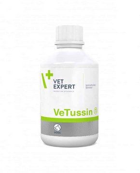 Додатковий корм Vet Expert VeTussin (ВеТусин) для підтримання дихальної функції у собак сироп 100 мл 201170 фото
