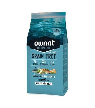 Сухий корм для собак Овнат Ownat Grain Free з рибою, 3 кг 701507 фото