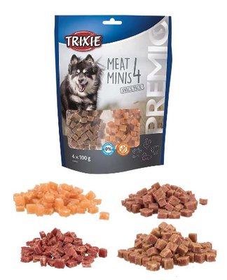 Trixie TX-31852 Premio 4 Meat Minis 400 гр - ласощі 4 смаку для собак TX31852 фото