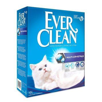 Наполнитель для кошачьего туалета Эвер Клин Ever Clean Multi-Crystals Мульти-Кристалл, 10 л х123447 фото