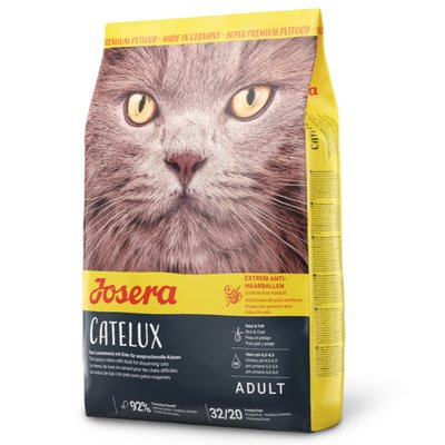 Сухий корм Josera Catelux (Йозера Кателюкс) для котів, схильних до утворення шерстяних клубків, 10 кг 901427 фото