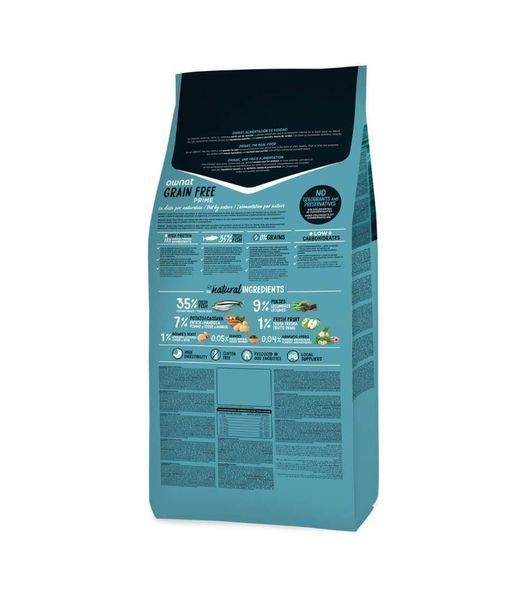 Сухий корм для собак Овнат Ownat Grain Free з рибою, 3 кг 701507 фото