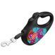 Поводок-рулетка для собак WAUDOG R-leash, рисунок "Лето", M, до 25 кг, 5 м, светоотражающая лента черный 8125-0062-01 фото 5