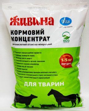 Живина для животных 1.5 кг Вита Обухов (аминокислотный витаминно-минеральний кормовой концентрат) у-1557711 фото