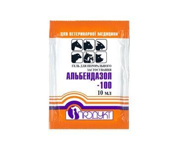 Альбендазол-100 гель 10 мл, Продукт 3113 фото