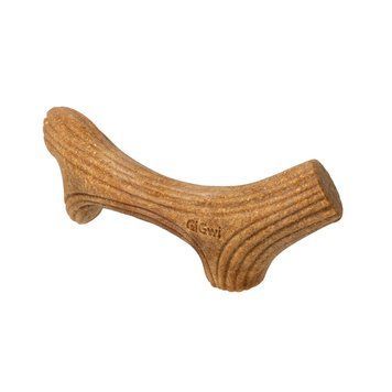 Игрушка для собак Рог жевательный GiGwi Wooden Antler, дерево, полимер, S 2340 фото