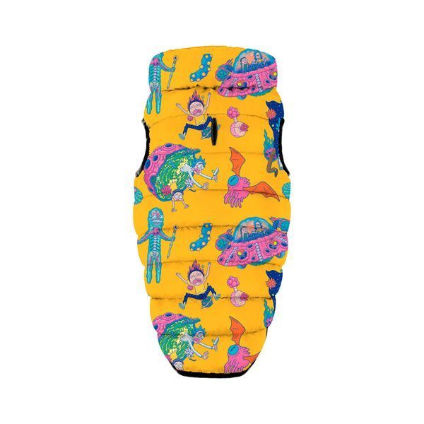Курточка для собак WAUDOG Clothes рисунок "Рик и Морти 3", S40, В 52-55 см, С 36-39 см 0940-0282 фото