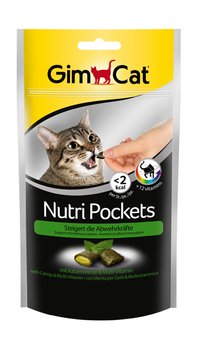 GimCat Nutri 60г - хрусткі подушки для кішок з котячою м'ятою (400723 ) 6535 фото