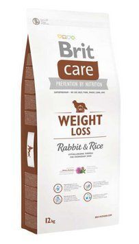 Сухой корм для собак с лишним весом Брит Brit Care Weight Loss Rabbit & Rice 12 кг 132736/0313 фото