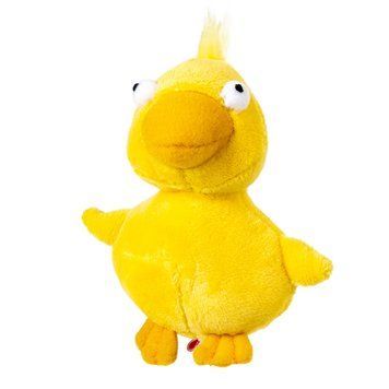 Игрушка для собак Утка с пищалкой GiGwi Plush, плюш, искусственный / ткань, МТХ, 11 см 75020 фото