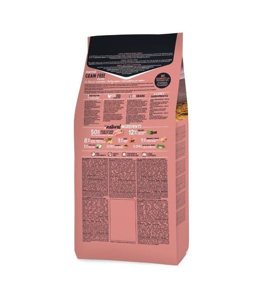 Сухий корм для собак Овнат Ownat Grain Free міні від 1 до 10 кг з куркою та індичкою, 3 кг 701630 фото