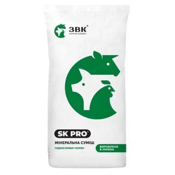 Мінеральна суміш підкислювач корму &laquo;SK PRO&raquo; 25 кг УПСП ЗВК звк-101125 фото