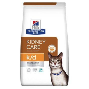 Корм Хиллс Hill's PD Kidney Care Feline K/D для поддержания почек и сердца c тунцом, 1.5кг 605990 фото