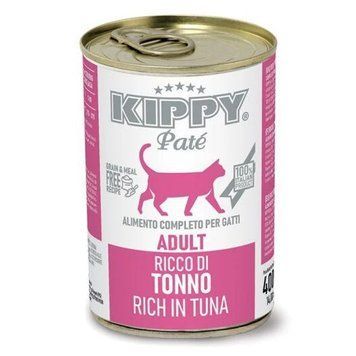Влажный корм KIPPY Pate Adult Cats Tuna для взрослых котов с тунцом в виде паштета 400 г В-1959 фото