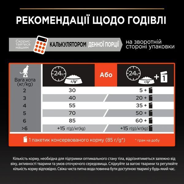 Сухий корм для дорослих котів Purina Pro Plan Adult Vital Functions з лососем 400 г п100034 фото