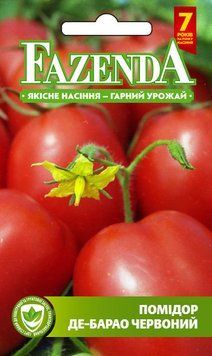 Насіння томату Де-барао червоний 0.1 г, FAZENDA, O. L. KAR 16879 фото