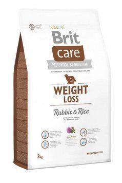 Сухой корм для собак с лишним весом Брит Brit Care Weight Loss Rabbit & Rice 3 кг 132737/0337 фото
