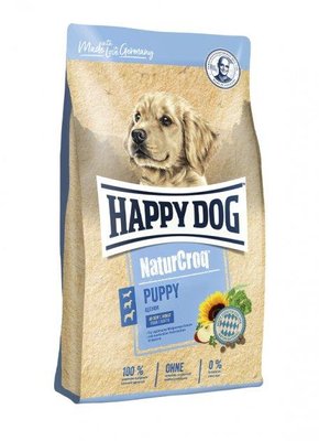 Happy Dog NaturCroq Puppy корм для щенков всех пород от 4 недель до 6 месяцев, 4 кг В60515 фото