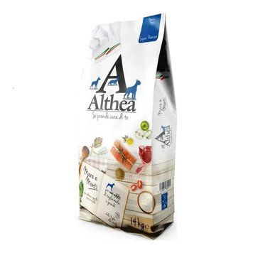 Сухой корм ALTHEA Mare E Monti для взрослых собак средних и крупных пород с мясом и рыбой 14кг Круг660091 фото