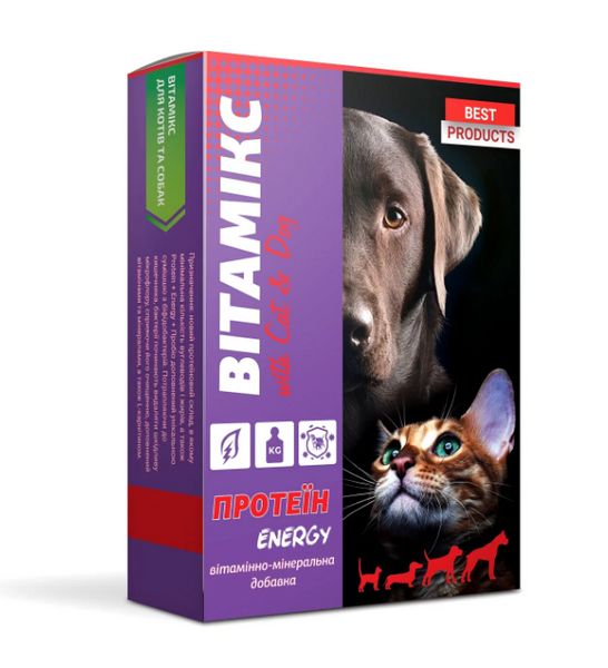 "Вітамікс Протеїн" вітамінно-мінеральна добавка для собак і котів 200 г (Круг) Кру1790355 фото
